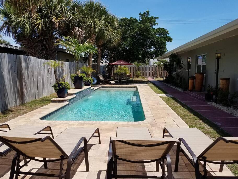Bahamian Cottage - Heated Pool Walk To The Beach Cocoa Beach Exteriér fotografie